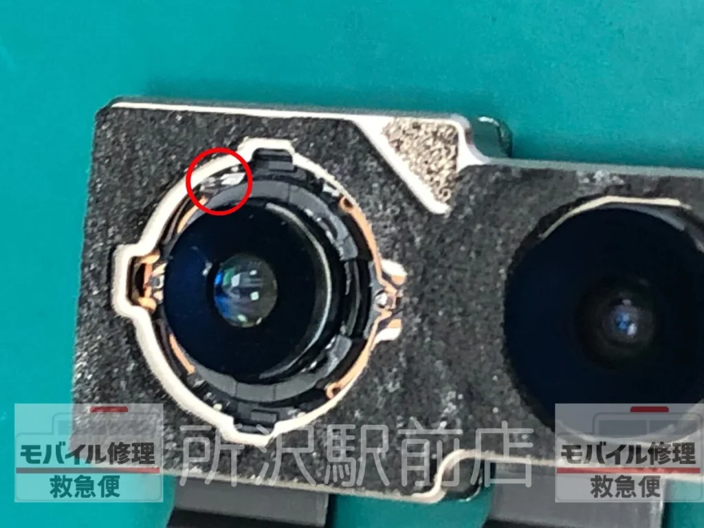 iPhone　カメラレンズ交換