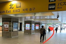 錦糸町駅前店 アクセス 2:改札口を背にして外に出たら左にお進みください。