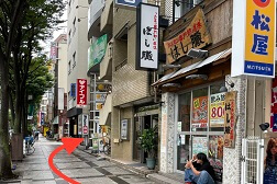 錦糸町駅前店 アクセス 5:すぐに当店が見えてまいります。