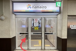 札幌大通ナナイロ店 アクセス 3:札幌ナナイロの入り口です。