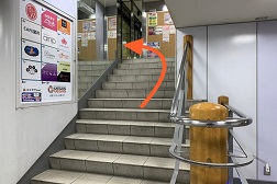 札幌大通ナナイロ店 アクセス 4:こちらの入り口よりお入りください。