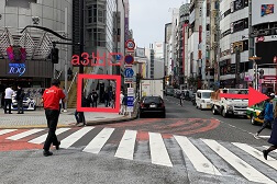 渋谷センター街店 アクセス 2:「a3出口」(109横)を出て横断歩道を渡り、矢印の方向にお進みください。