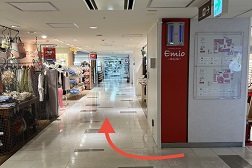 BIGBOX高田馬場店 アクセス 5:階段を上がり右側におまわり下さい。