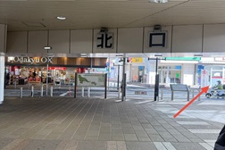 大和駅前店 アクセス 2:2.大和駅を出るとすぐ右側に当店がございます。